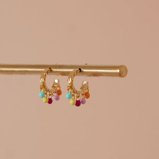 ENAMEL Copenhagen colorful earrings with handpainted enamel