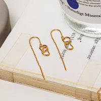 ENAMEL Copenhagen gold earrings