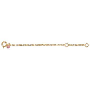 ENAMEL Copenhagen Extender Chain, Figaro Bracelets 925S/GP