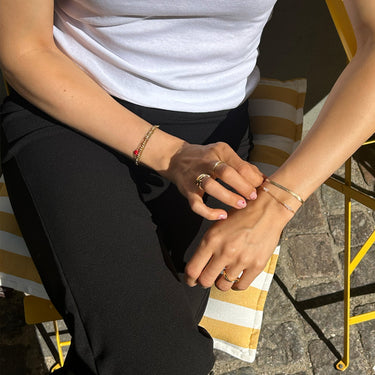 ENAMEL Copenhagen Bracelet, Caroline Bracelets 925S/GP