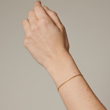 ENAMEL Copenhagen Bracelet, Curb Chain 1,75 mm Bracelets 925S/GP