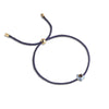 ENAMEL Copenhagen Bracelet, Enamel Tokens Bracelets Navy Blue/Steel Blue