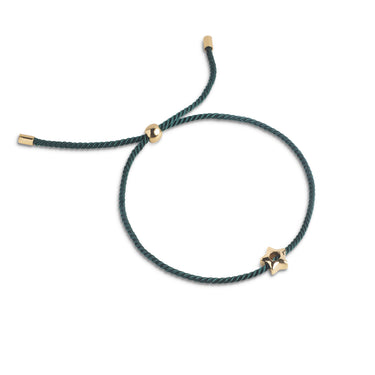 ENAMEL Copenhagen Bracelet, Enamel Tokens Bracelets Petrol Green/Solid