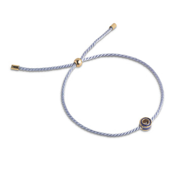ENAMEL Copenhagen Bracelet, Enamel Tokens Bracelets Steel Blue/Navy Blue