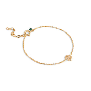 ENAMEL Copenhagen Bracelet, Four Leaf-Clover Bracelets 925S/GP/M