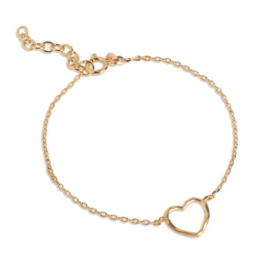 ENAMEL Copenhagen Bracelet, Organic Heart Bracelets 925S/GP/M