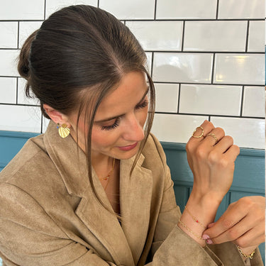 ENAMEL Copenhagen Bracelet, Organic Lovelink Bracelets Gold Plated