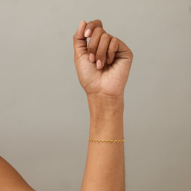 ENAMEL Copenhagen Bracelet, Organic Lovelink Bracelets Gold Plated