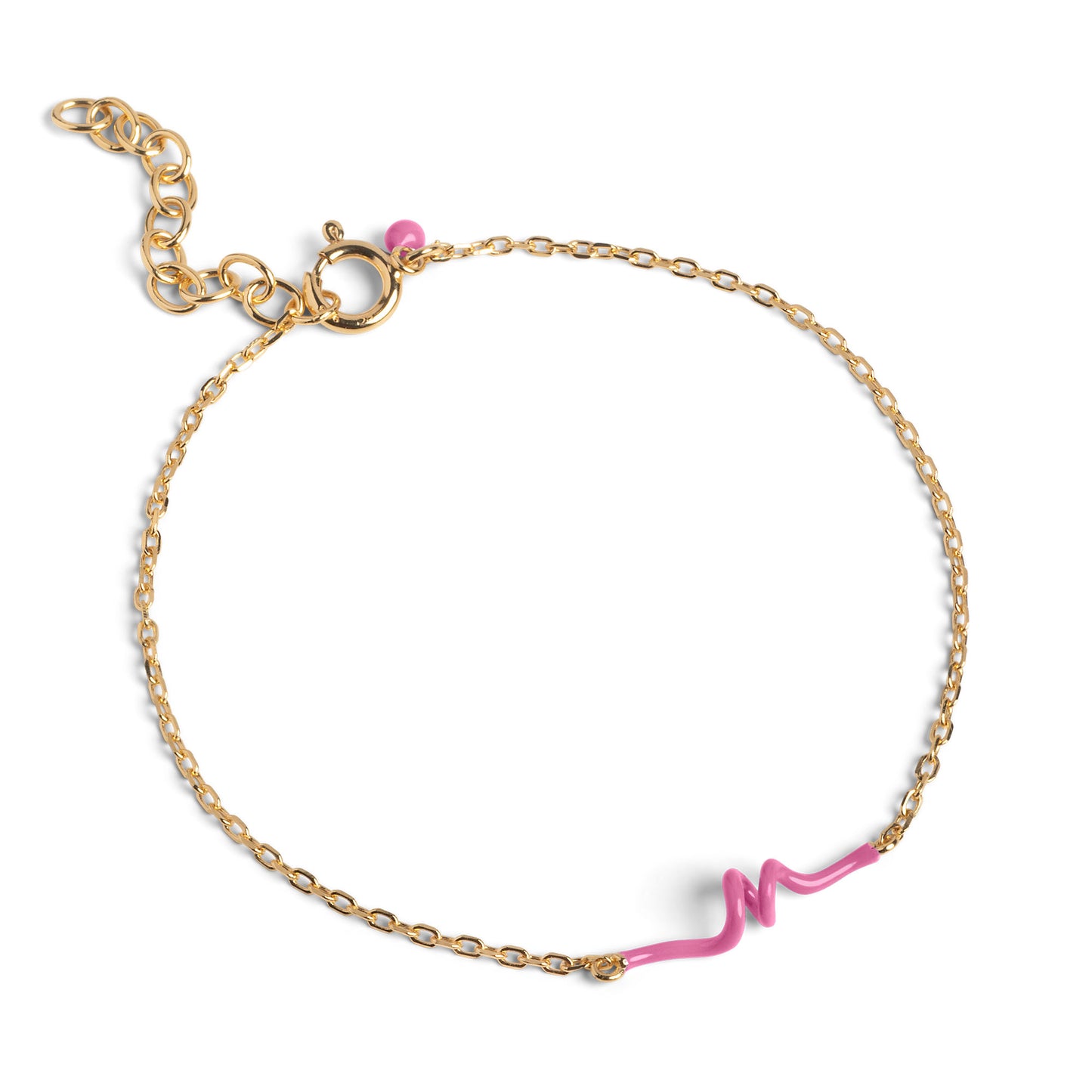 ENAMEL Copenhagen Bracelet, Twist Bracelets Pink