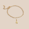 Charm Bracelet Stack  - Organic Clover