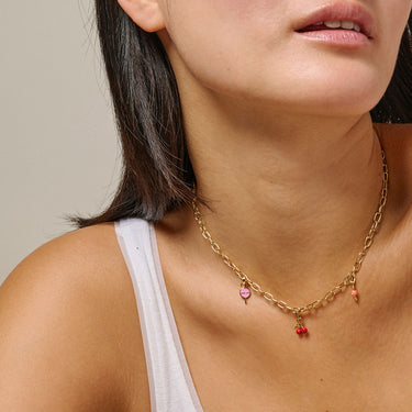 ENAMEL Copenhagen Charm, Lovely Lollipop Charms Dark Pink