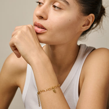 ENAMEL Copenhagen Charm, Twin Heart Charms Left