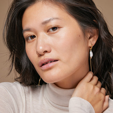 ENAMEL Copenhagen Earring, Adeline Earrings Pearl