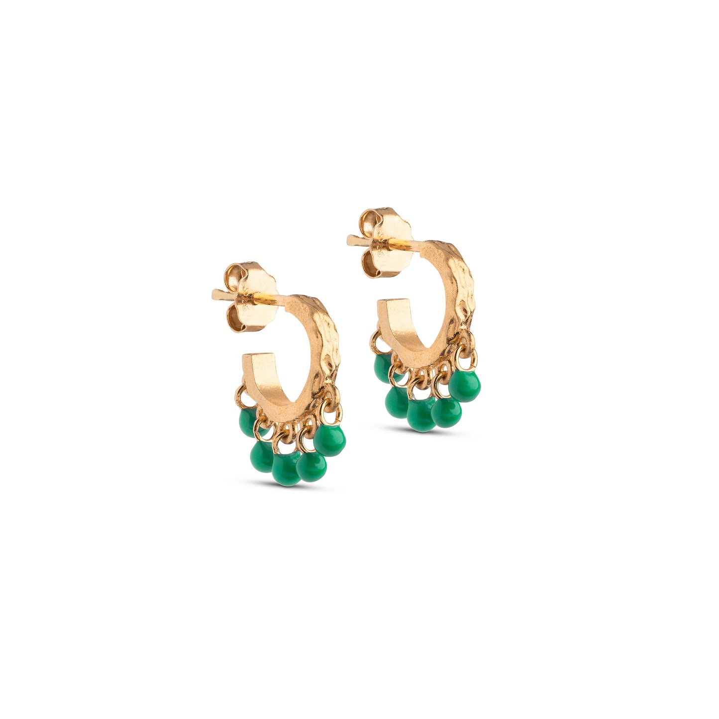 ENAMEL Copenhagen Earring, Astrid Earrings Grass Green