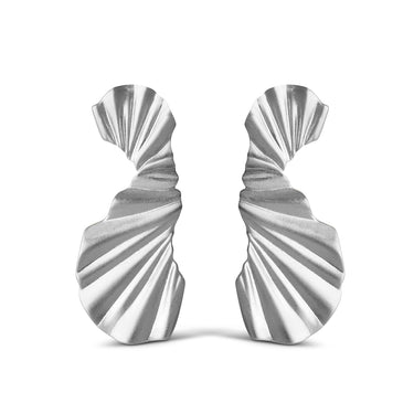 ENAMEL Copenhagen Earring, Big Wave Earrings 925S/M