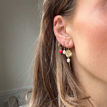 ENAMEL Copenhagen Earring, Eleanor Pearl Earrings Pearl