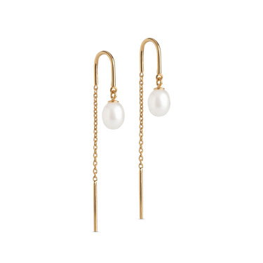 ENAMEL Copenhagen Earring, Eleanor Pearl Earrings Pearl