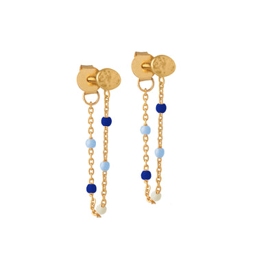 ENAMEL Copenhagen Earring, Lola Earrings Marine