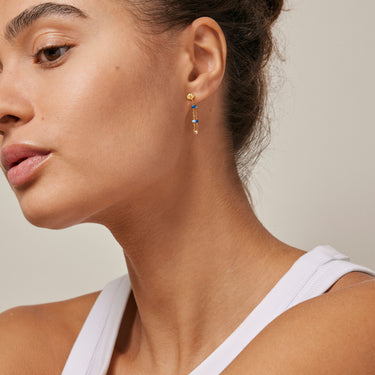 ENAMEL Copenhagen Earring, Lola Earrings Marine