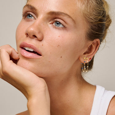 ENAMEL Copenhagen Earring, Lola Earrings Marine