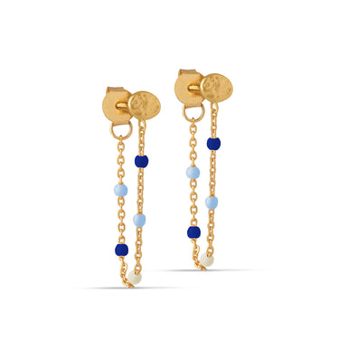 ENAMEL Copenhagen Earring, Lola Earrings Marine