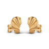 ENAMEL Copenhagen Earring, Mini Wave Earrings Gold Plated