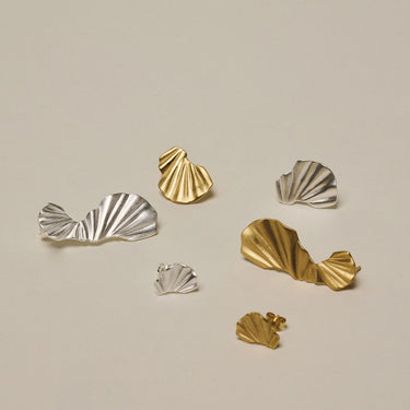 ENAMEL Copenhagen Earring, Mini Wave Earrings 925S/M