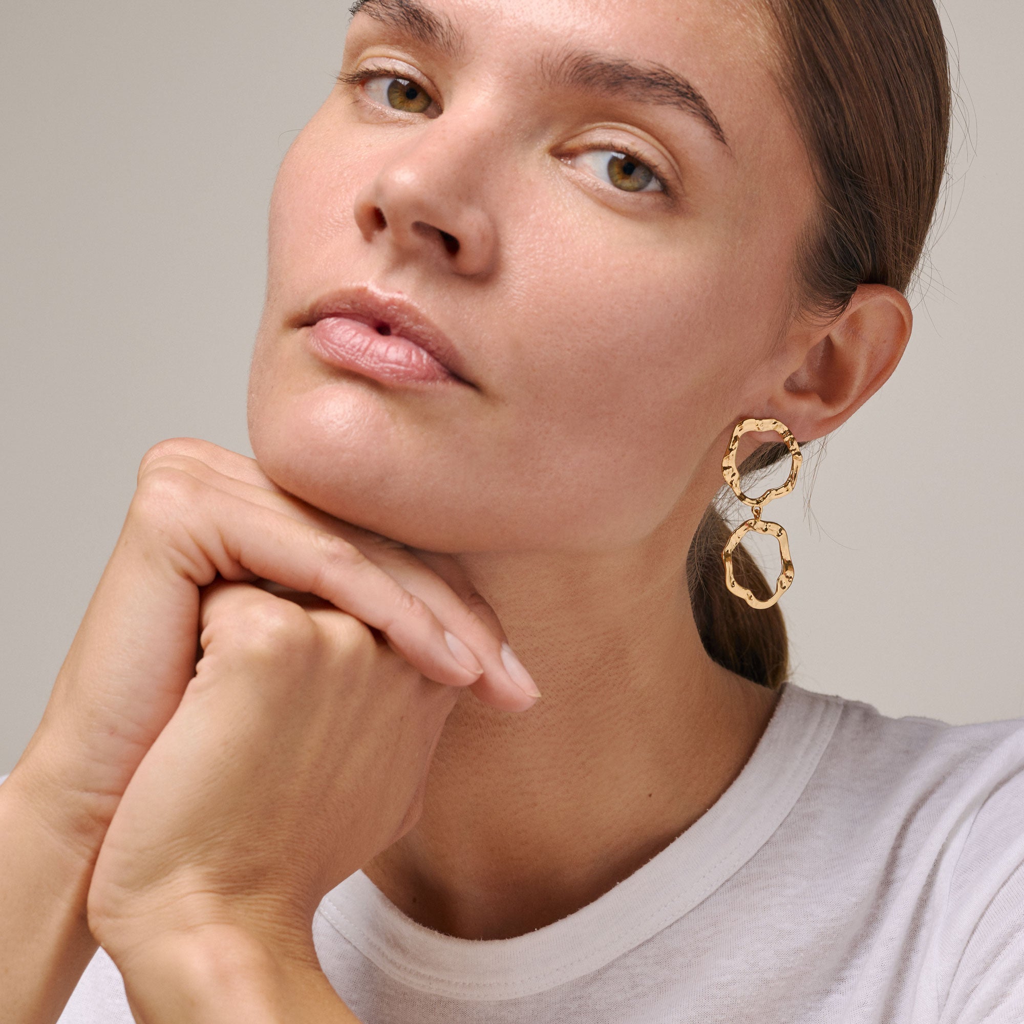 ENAMEL Copenhagen Earring, Miriam Earrings 925S/GP