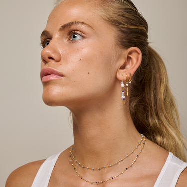 ENAMEL Copenhagen Earring, Sofia Earrings Marine