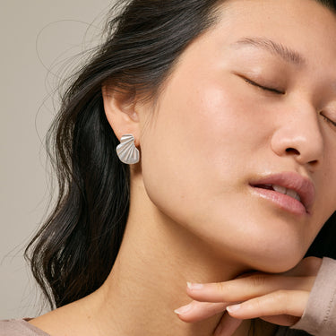 ENAMEL Copenhagen Earring, Wave Earrings 925S/M