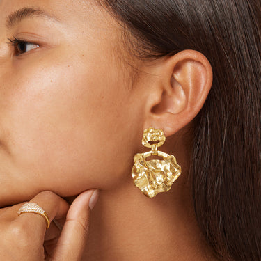 ENAMEL Copenhagen Earring, Windy Large Earrings 925S/GP/M
