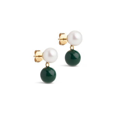 ENAMEL Copenhagen Earrings Earrings Petrol Green