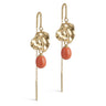 ENAMEL Copenhagen Earrings, Kai Earrings Light Coral