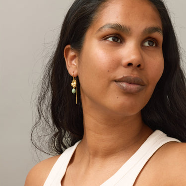 ENAMEL Copenhagen Earrings, Kai Earrings Sage