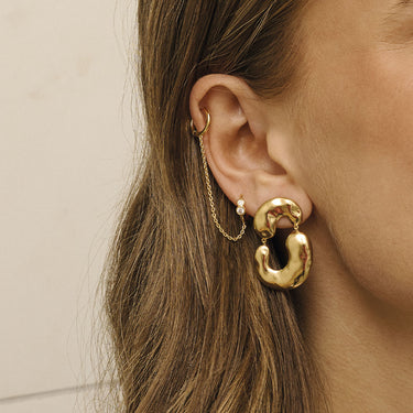 ENAMEL Copenhagen Earrings, Viona Earrings 925S/GP