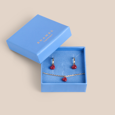 Grand Amore Elegant Bordeaux Gift Set