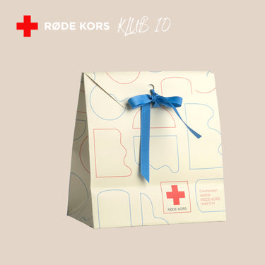 ENAMEL Copenhagen Gift Bag – DKK 5 donated to Røde Kors POS Display Red Cross