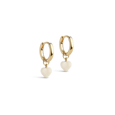 ENAMEL Copenhagen Hoops, Amore Earrings Daisy