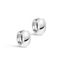 ENAMEL Copenhagen Hoops, Classic Wide Earrings Silver Plated
