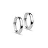 ENAMEL Copenhagen Hoops, Classic Wide 25 mm Earrings 925S