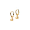 ENAMEL Copenhagen Hoops, Grand Amore Earrings Gold Plated