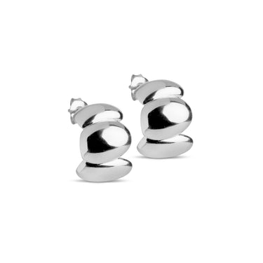 ENAMEL Copenhagen Hoops, Melia Chunky Earrings 925S