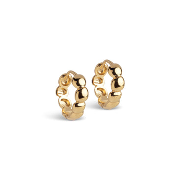 ENAMEL Copenhagen Hoops, Nara Earrings 925S/GP