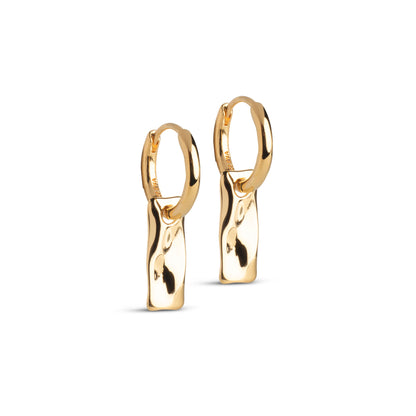 ENAMEL Copenhagen Hoops, Tara Earrings 925S/GP