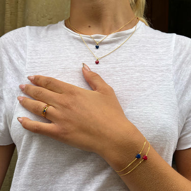 ENAMEL Copenhagen Necklace, Amore Necklaces Bordeaux