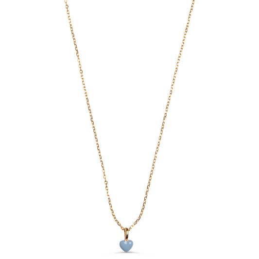 ENAMEL Copenhagen Necklace, Amore Necklaces Steel Blue