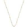 ENAMEL Copenhagen Necklace, Beaded Chain Necklaces Gold Plated