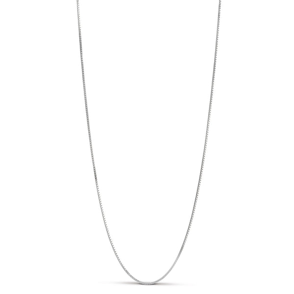 Necklace, Box Chain 0,85 mm – ENAMEL.UK