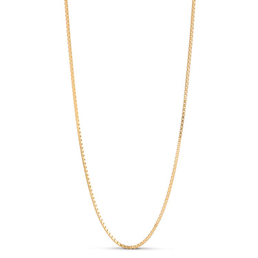 ENAMEL Copenhagen Necklace, Box Chain 1,45 mm Necklaces 925S/GP