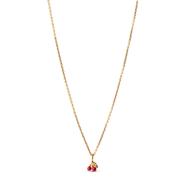 ENAMEL Copenhagen Necklace, Cherry Necklaces Red